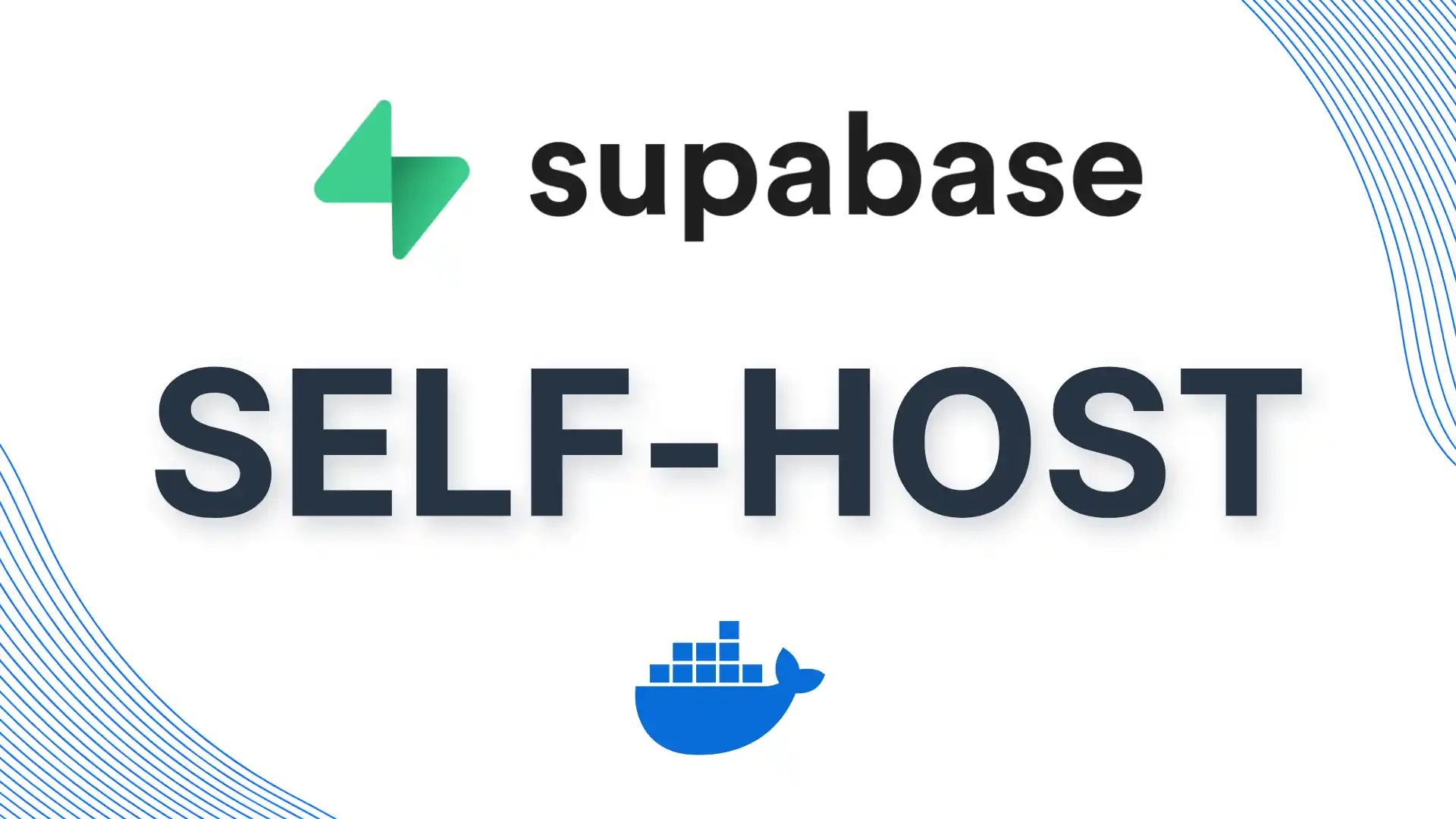 How to self-host Supabase using Docker